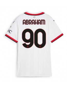 Billige AC Milan Tammy Abraham #90 Bortedrakt Dame 2024-25 Kortermet